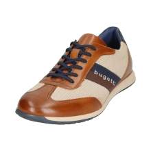 Bugatti men's sports shoes 311-A9Q05-4169-6352 COGNAC/BEIGE