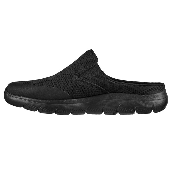 Skechers męskie czarne klapki Summits Vindicator 232296 BBK black