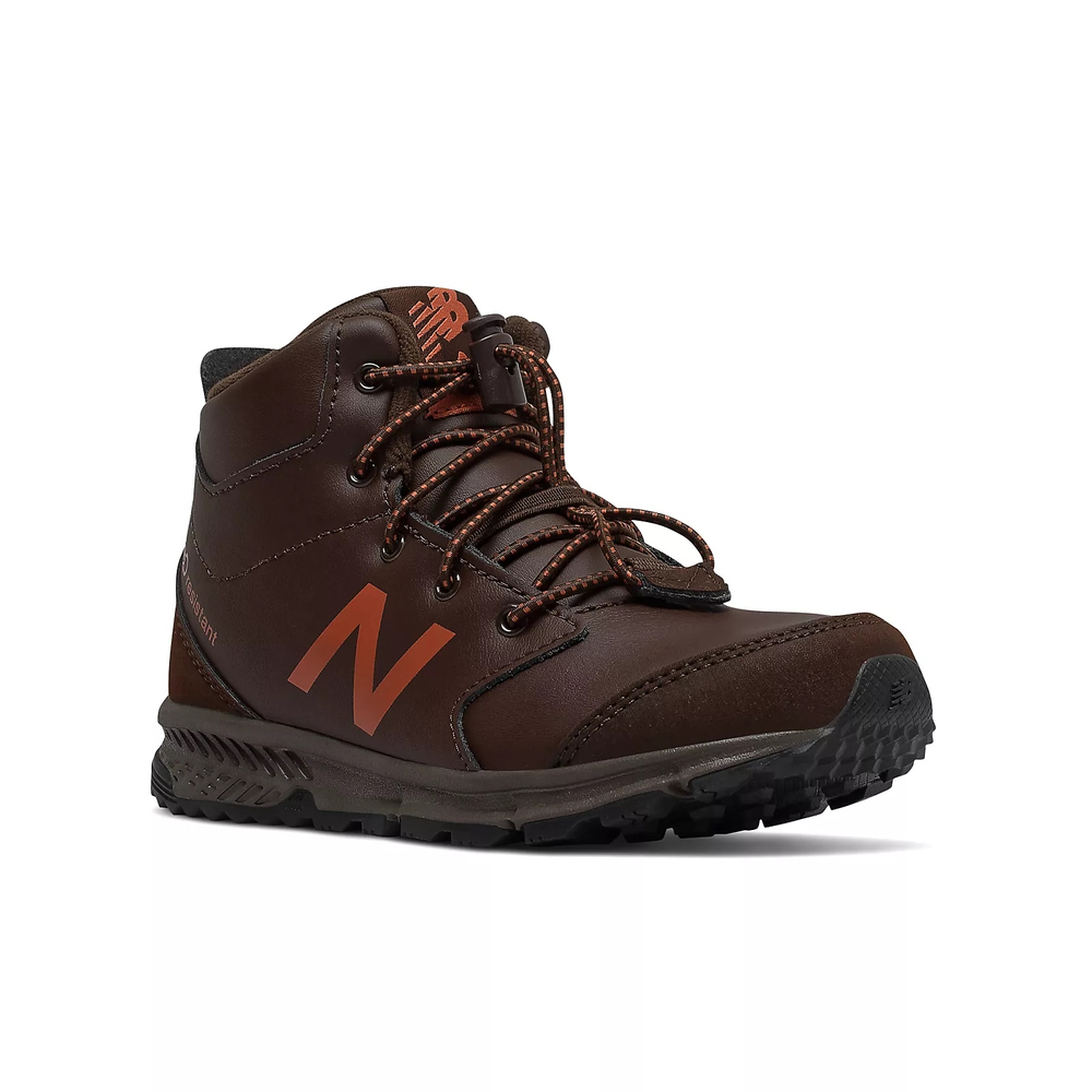 New Balance zimowe buty dziecięce YT800CB2 - brązowe