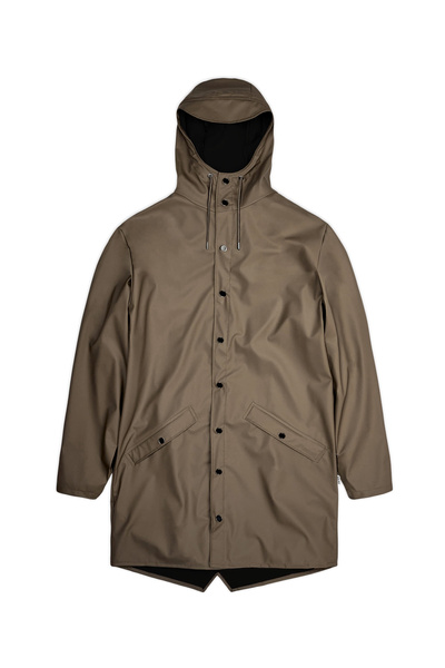 Rains unisex rain jacket LONG JACKET 12020 66 WOOD