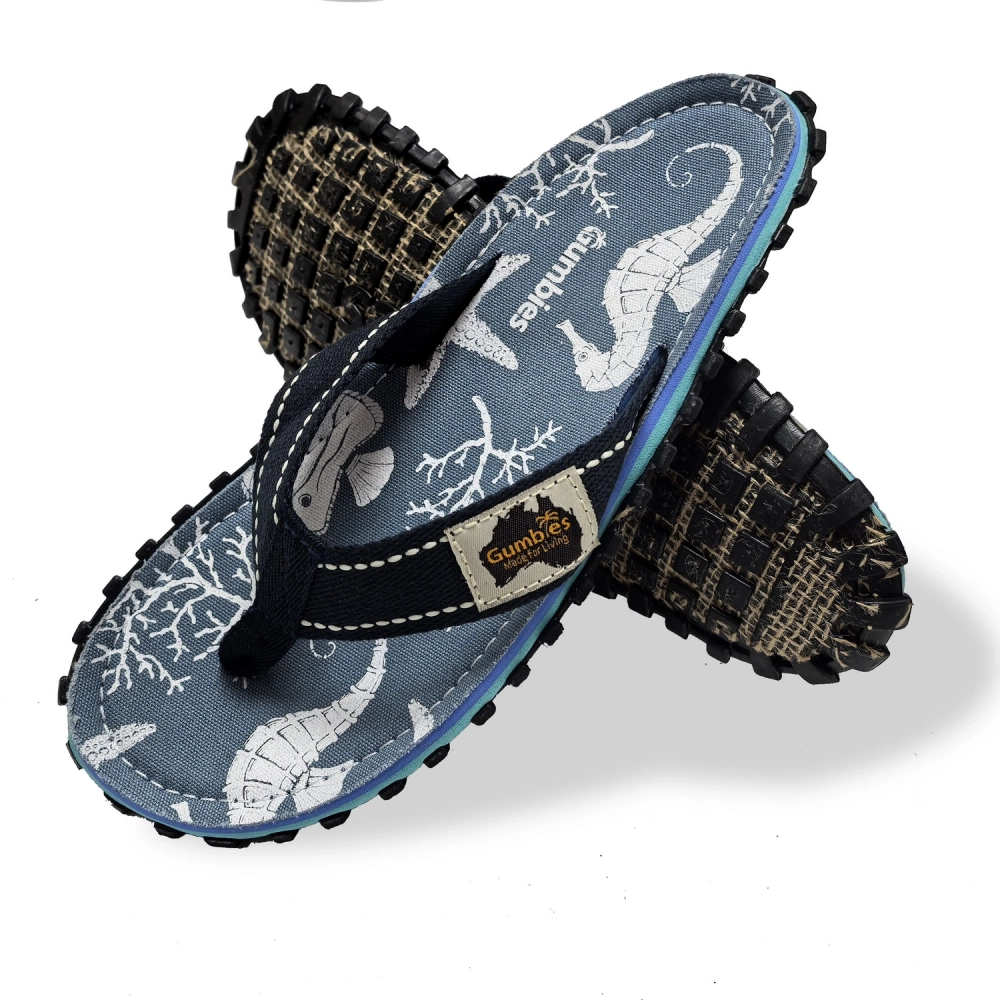 Gumbies flip flops ISLANDER FLIP-FLOPS UNISEX SEAHORSE