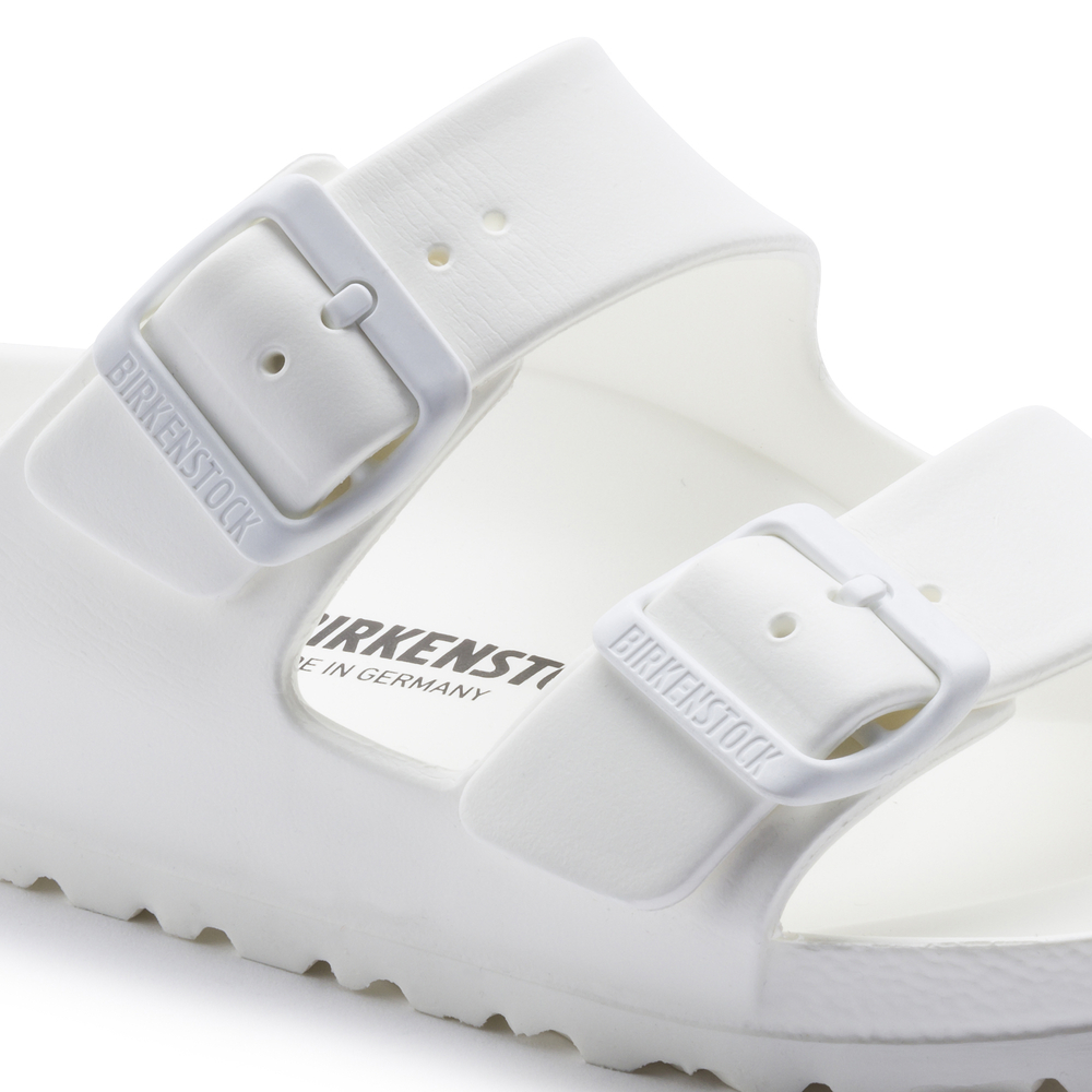 Birkenstock damskie klapki Arizona EVA 0129443 WHITE (szerokość wąska)
