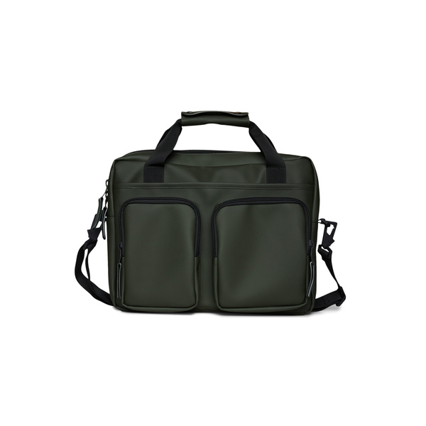 Rains torba podróżna 30x38x9 cm TEXEL TECH BAG W3 14250 03 GREEN