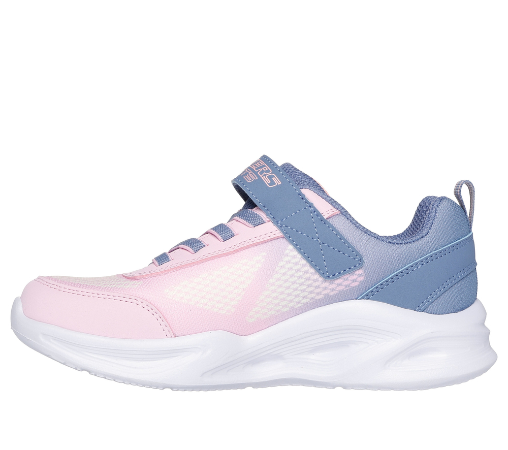 Skechers buty dziecięce S-Lights: Sola Glow - Ombre Deluxe 303714L GYLP gray