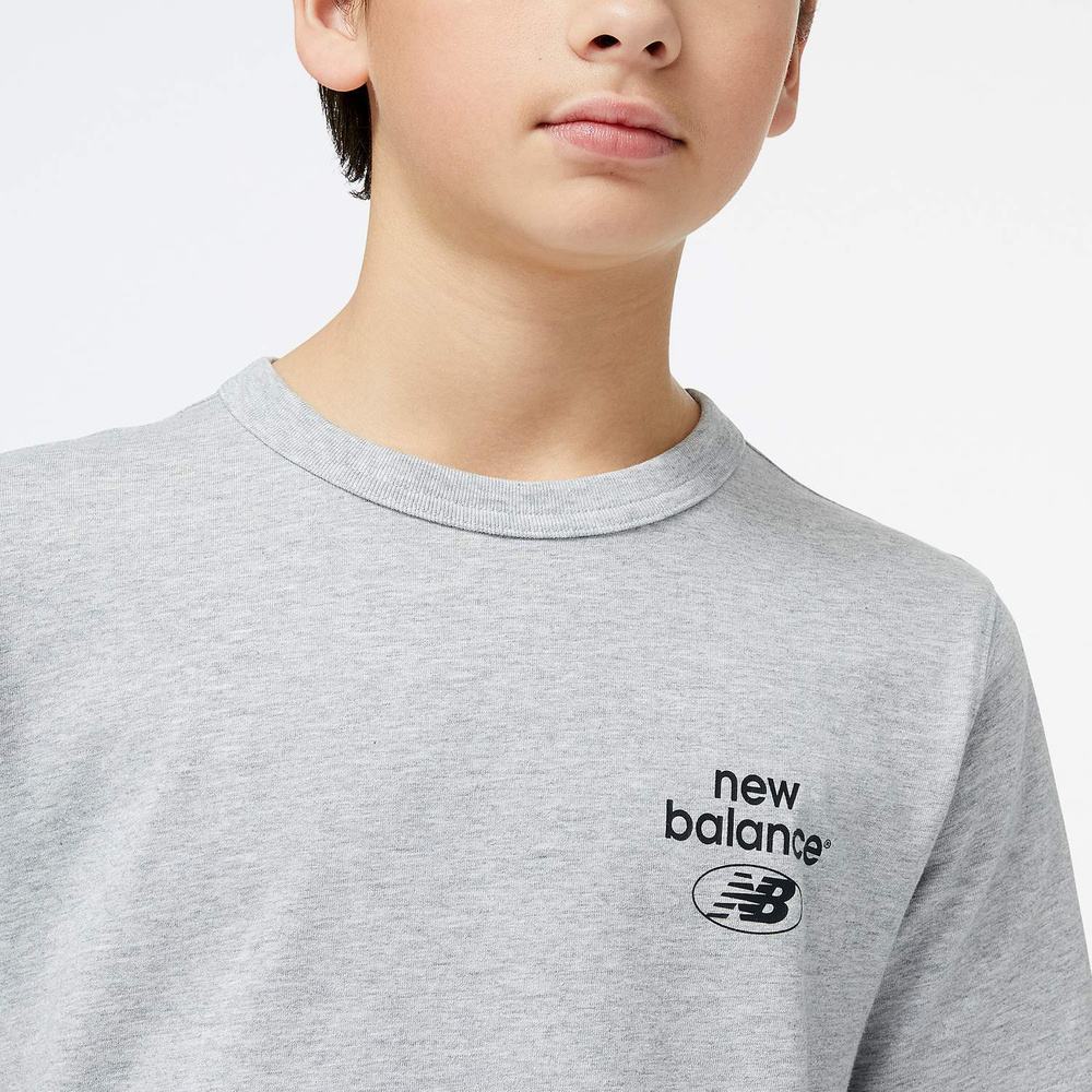 New Balance koszulka dziecięca ESSENTIALS REIMAGINED COTT AG YT31518AG