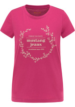 Mustang damska koszulka T-Shirt Alina C Print 1010748 8354